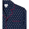 Men's Classic Pajama Set, Luxe Pima Foulard - Pajamas - 3
