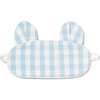 Kids Eye Mask, Blue Gingham - Eye Masks - 1 - thumbnail