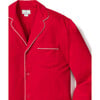 Men's Flannel Classic Pajama Set, Red - Pajamas - 5 - thumbnail