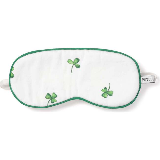 Kids Traditional Eye Mask, Shamrocks - Eye Masks - 1