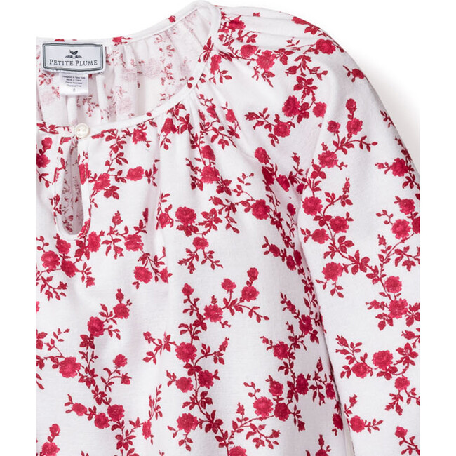 Delphine Nightgown, Knightsbridge Floral - Pajamas - 4