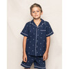 Classic Short Set, Portsmouth Anchors - Pajamas - 2 - thumbnail