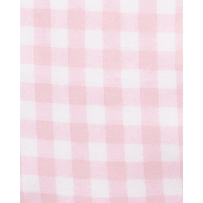 Delphine Nightgown, Pink Gingham - Pajamas - 5