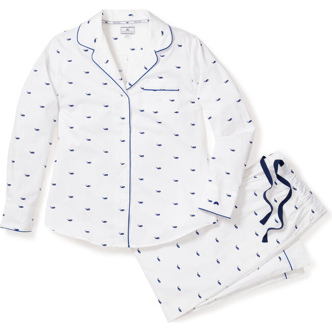 Women's Pajama Set, Whales - Pajamas - 1