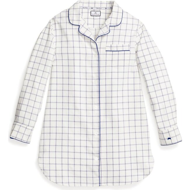 Women's Nightshirt, Tattersall - Pajamas - 1