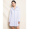 Women's Nightshirt, Tattersall - Pajamas - 2