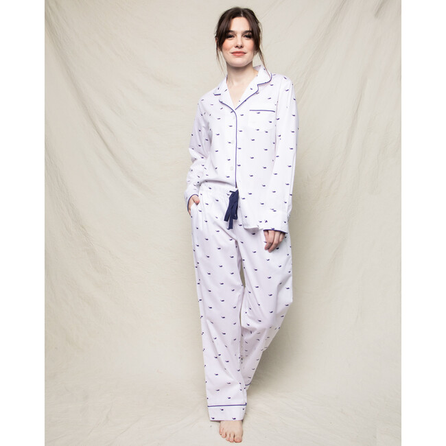 Women's Pajama Set, Whales - Pajamas - 2