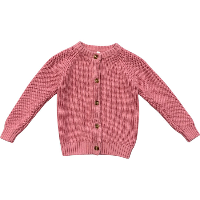 Knit Cardigan Pink