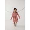 Long Sleeve Ruffle Dress Cherry Hearts - Dresses - 2 - thumbnail