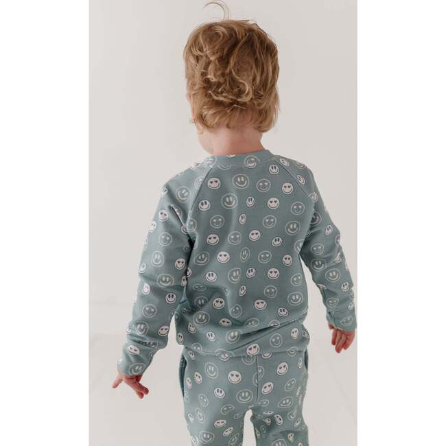 Boy's Raglan Sweatshirt Heart Eyes - Sweatshirts - 6