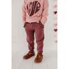 Girl's Joggers Rose Brown - Pants - 2 - thumbnail