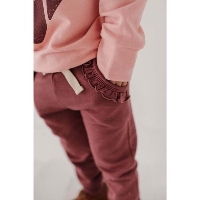 Girl's Joggers Rose Brown - Pants - 3