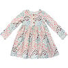 Long Sleeve Henley Dress Rainbow Hearts - Dresses - 1 - thumbnail