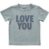 Boy's Short Sleeve Tee Love You - T-Shirts - 1 - thumbnail