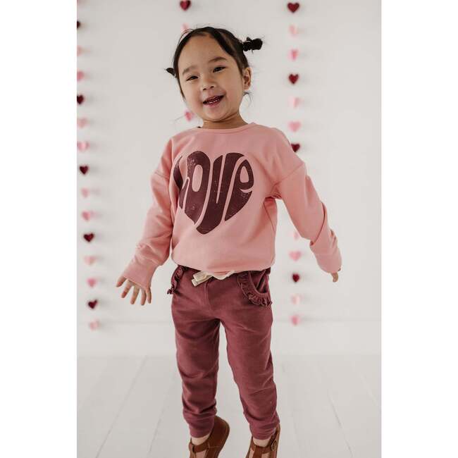 Girl's Joggers Rainbow Hearts - Pants - 4