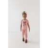 Girl's Short Sleeve Tee Bow in Rose Brown - T-Shirts - 6 - thumbnail
