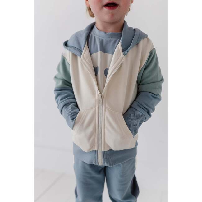 Long Sleeve Track Set Dusty Blue - Mixed Apparel Set - 6