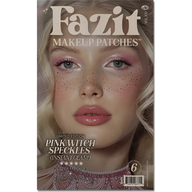 Pink Witch Speckles Makeup Patches