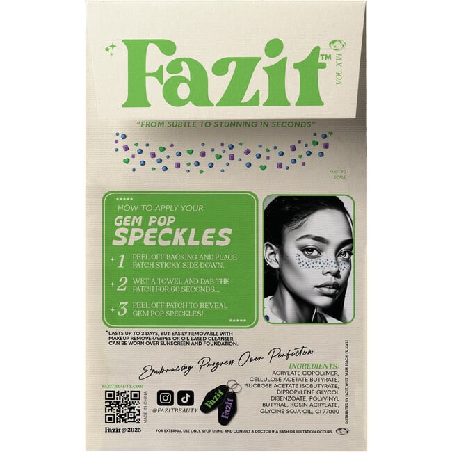 Gem Pop Speckles Makeup Patches - Makeup Kits & Beauty Sets - 3