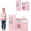 Little Chef Charlotte Modern Play Kitchen, Pink/Gold - Play Kitchens - 2 - thumbnail