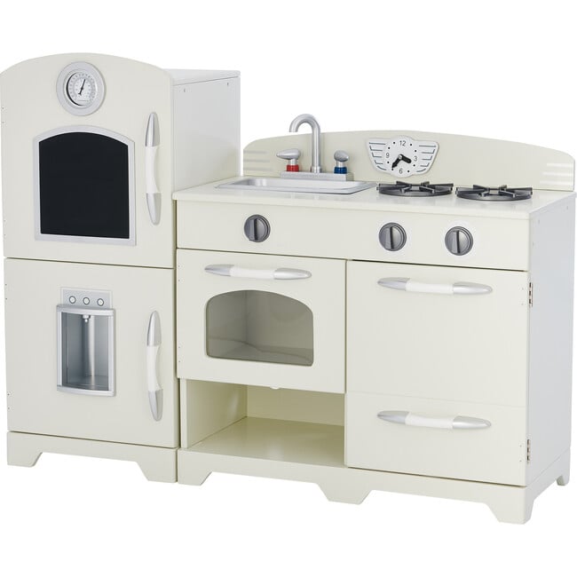 Teamson Kids Little Chef Fairfield Wooden Play Kitchen, White