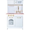 Teamson Kids Little Chef Boston Wooden Play Kitchen, White/Gold - Play Kitchens - 9 - thumbnail