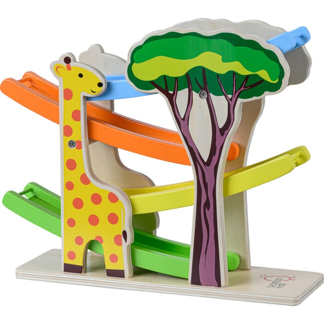 Preschool Play Lab Safari Animal Ramp Racer with Animal Print Cars - Transportation - 6