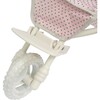 Olivia's Little World Doll Jogging-Style Stroller, Pink/Cream/Gray - Doll Accessories - 6 - thumbnail