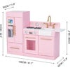 Little Chef Charlotte Modern Play Kitchen, Pink/Gold - Play Kitchens - 9 - thumbnail