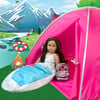18" Doll Camping Tent, Hot Pink - Doll Accessories - 3 - thumbnail