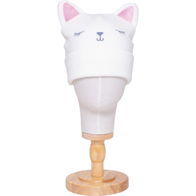 The Big Face Beanie, Kitten - Hats - 1
