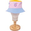Reversible Bucket Hat, Pink Smile - Hats - 1 - thumbnail