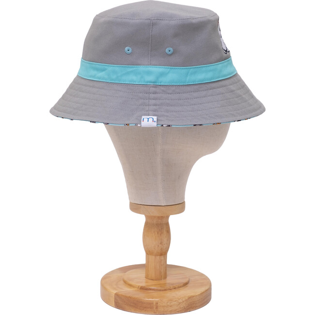Reversible Bucket Hat, Pals in Print Collection: Sweet Cats - Hats - 2