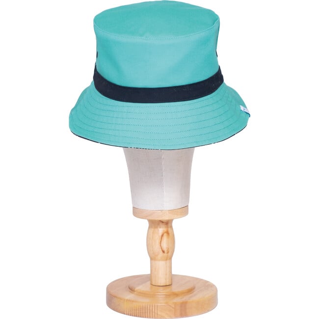 Reversible Glow-in-the-Dark Bucket Hat ,Dino Skeleton Bones - Hats - 3