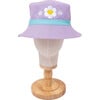 Reversible Bucket Hat ,Happy Daisy Stripes - Hats - 1 - thumbnail
