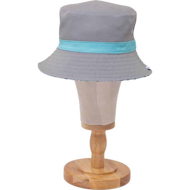 Reversible Bucket Hat, Pals in Print Collection: Sweet Cats - Hats - 3