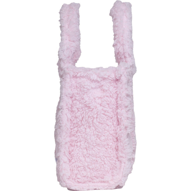 Sherpa Tote Bag with Matching Coin Purse, Strawberry