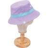 Reversible Bucket Hat ,Happy Daisy Stripes - Hats - 2 - thumbnail