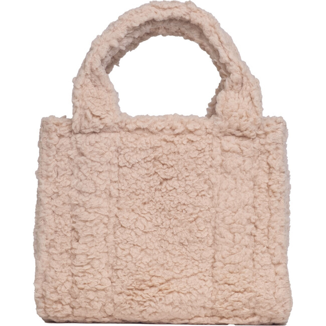 Sherpa Tote Bag with Matching Coin Purse, Teddy Bear - Bags - 3