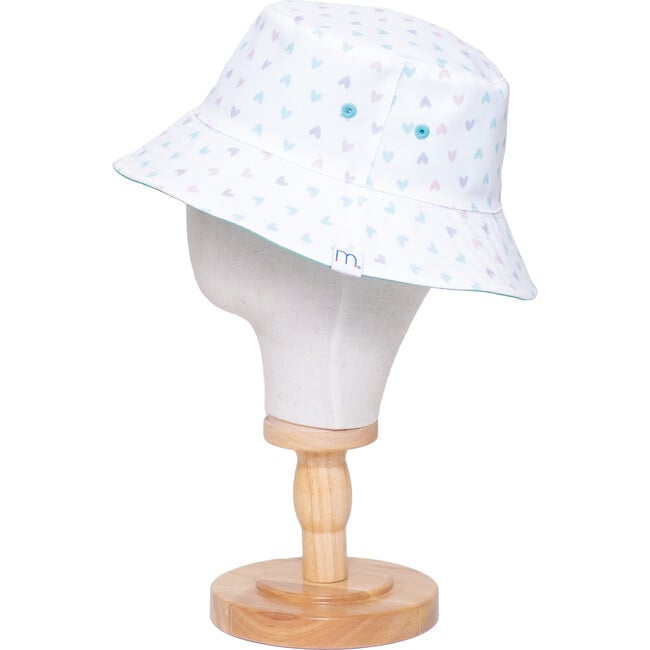 Reversible Bucket Hat ,Hearts - Hats - 5