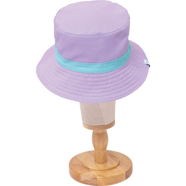 Reversible Bucket Hat ,Happy Daisy Stripes - Hats - 3