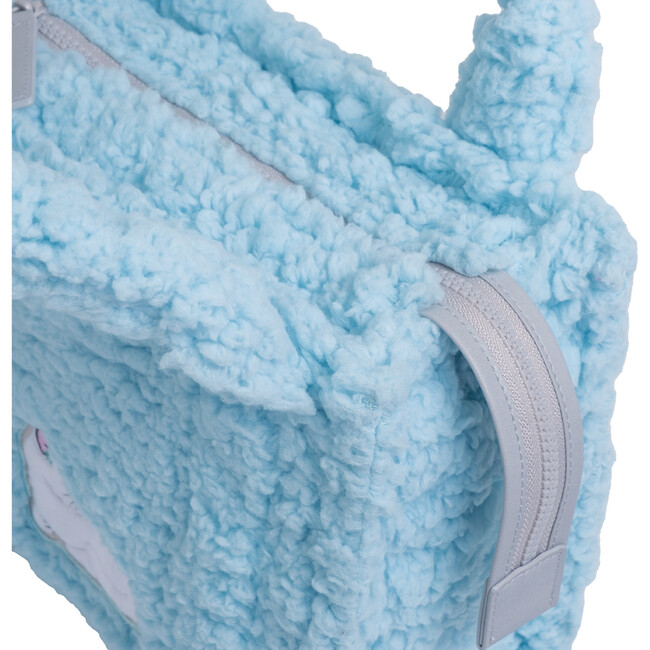 Sherpa Tote Bag with Matching Coin Purse, Sweet Cat - Bags - 8