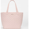 Medium Metro Tote Deluxe, City Pink - Bags - 1 - thumbnail