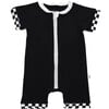 Checked Out Shorties - Rompers - 1 - thumbnail