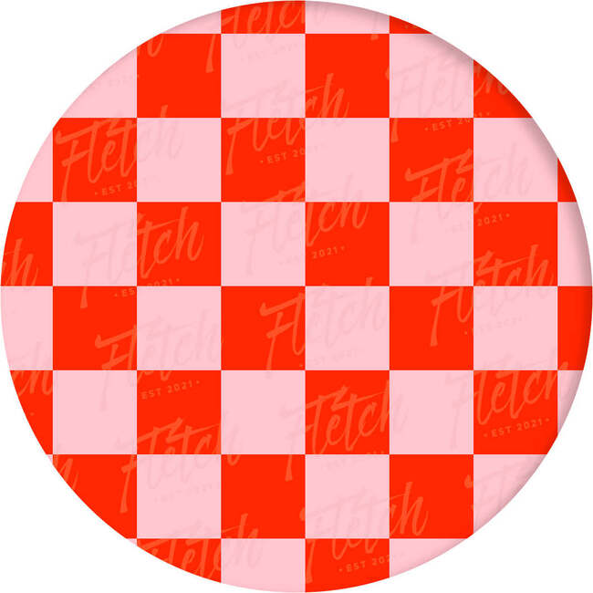 Pink Checked Out Ruffle Snoozer