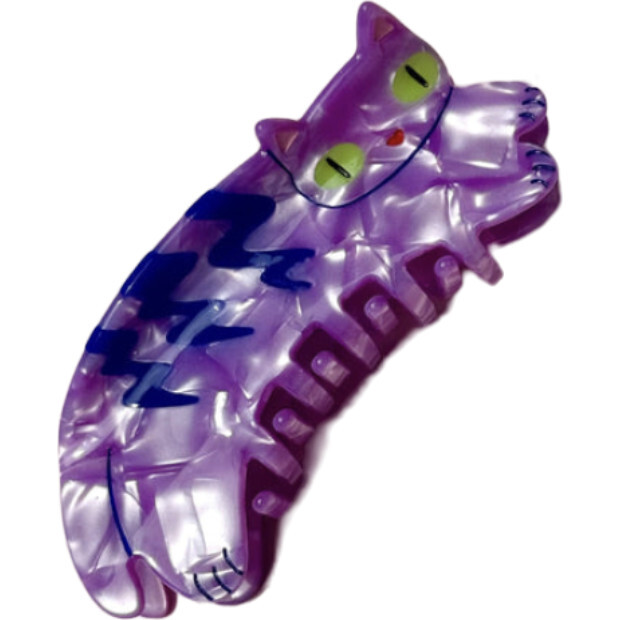 Purple Cat Hair Claw