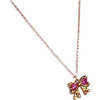 Bow Pendant Necklace Gold - Necklaces - 1 - thumbnail