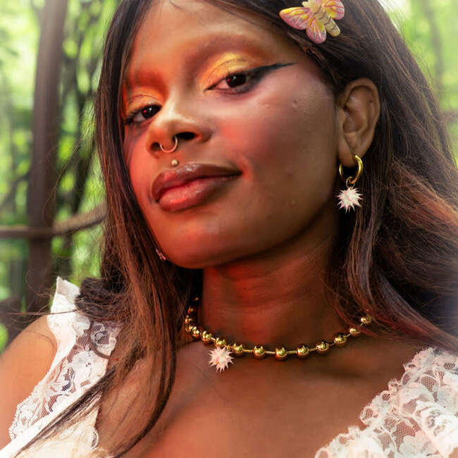 Punk Fairy Necklace Gold