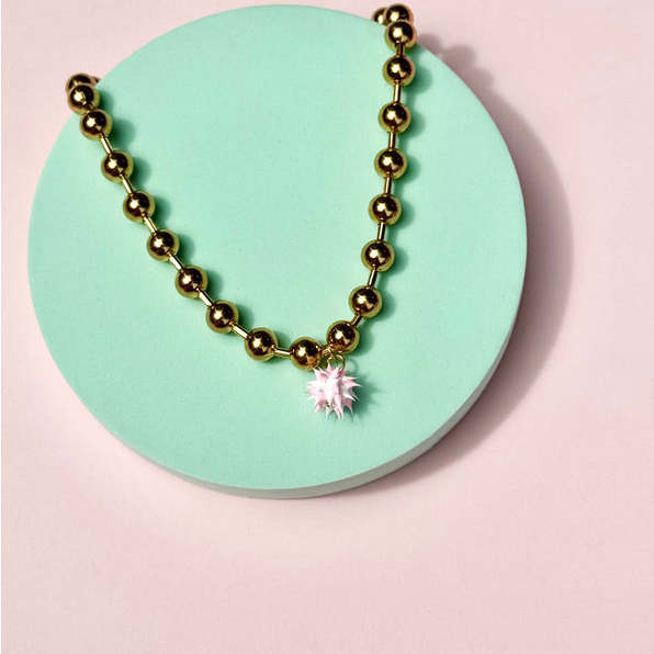 Punk Fairy Necklace Gold - Necklaces - 4