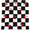 Checker Cherries Blanket - Blankets - 2 - thumbnail